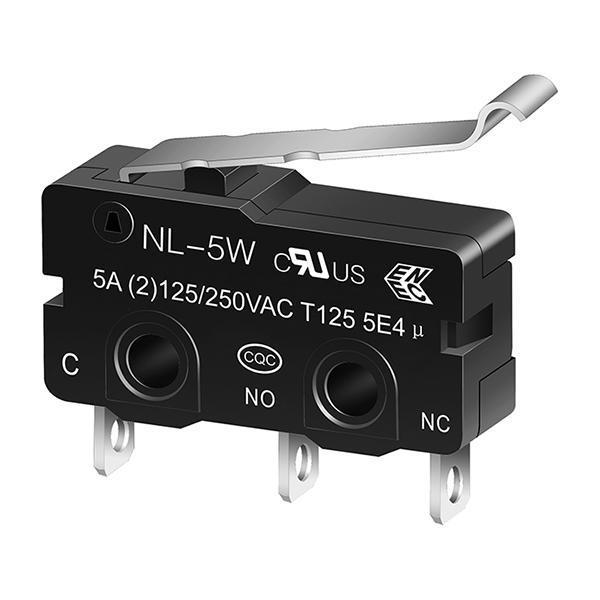Mini interruptor con palanca arco, Proveedor de micro interruptores