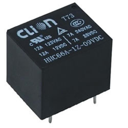 Relé PCB Miniatura HHC66A(T73)